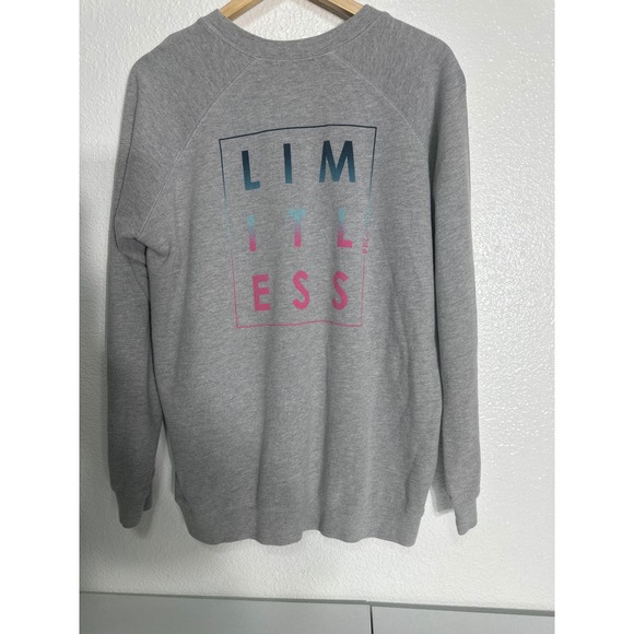 Peloton Crewneck Pullover Gray Pink Logo Athletic Women's Size L - Picture 4 of 9